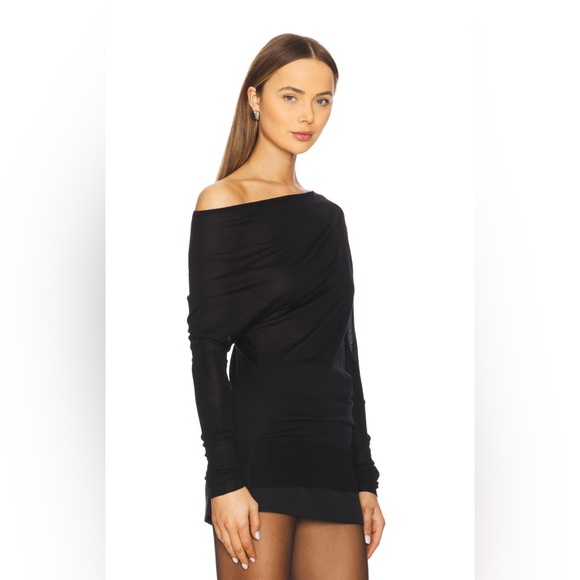 A.L.C. Liv top in Black - Picture 2 of 13